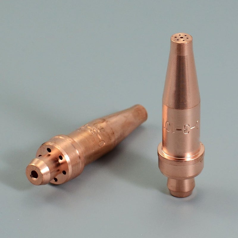 RIVERWELD Acetylene Cutting Tips 3-101 Size 0 & 0-3-101 for Victor Style Oxygen Oxy Oxyfuel Cutter Torch Pack of 2 - Image 2